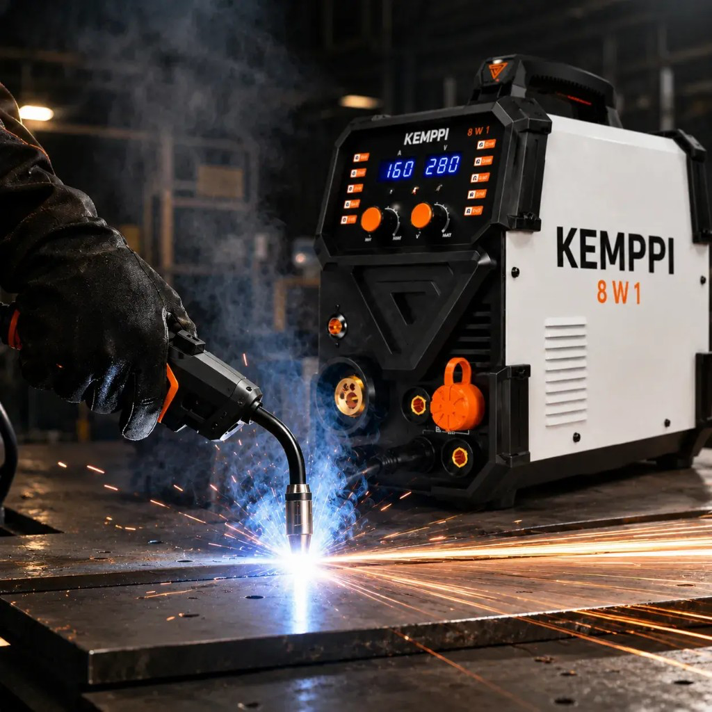Kemppi saldature stabili e regolazione automatica