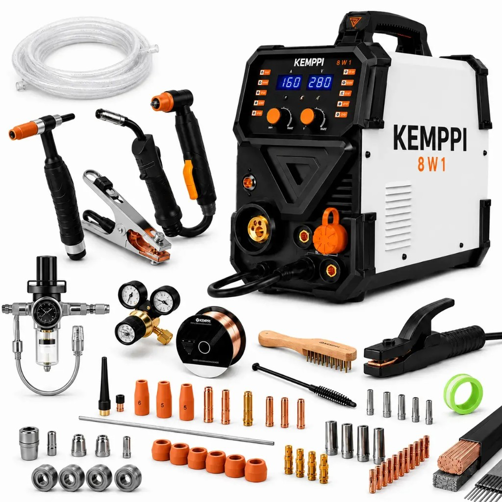 Kemppi saldatrice portatile 8 in 1
