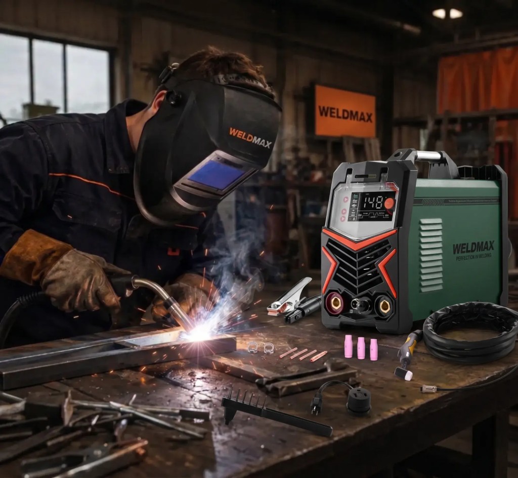 WeldMax arco stabile con assistenza Hot Start e Anti-Stick